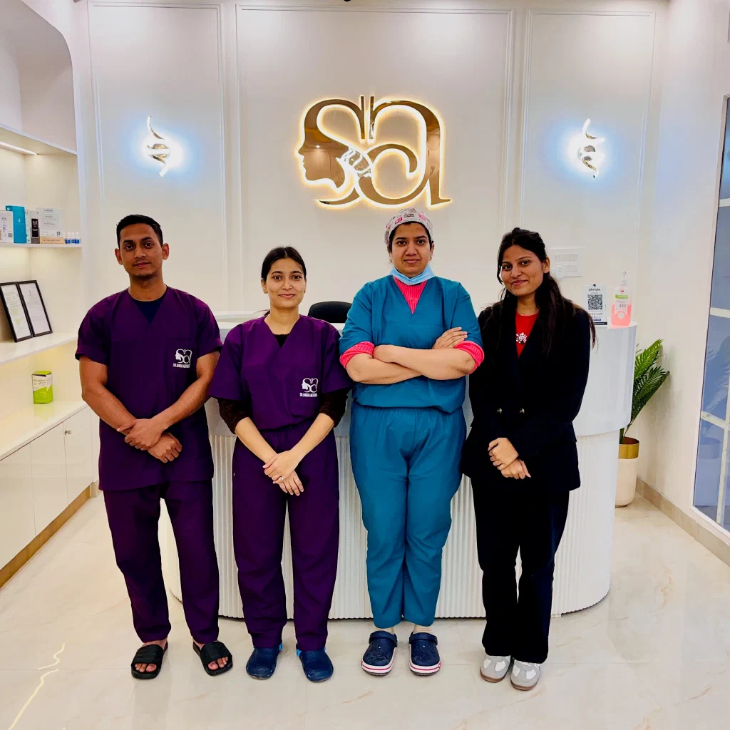 The Dr. Shikha Aesthetics team — dedicated professionals ready to care for you